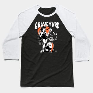 Graveyard Ghoul Baseball T-Shirt